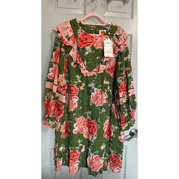 FARM Rio Anthropologie Elinor Tunic Dress NWT SZ 1X - Picture 8 of 16